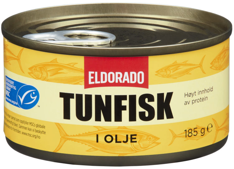 Tunfisk i Olje Msc 185g Eldorado