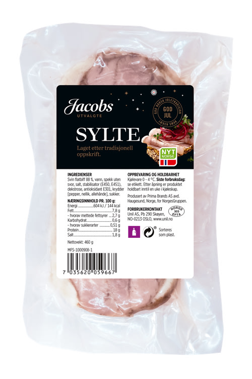 Sylte Bit 460g Jacobs Utvalgte