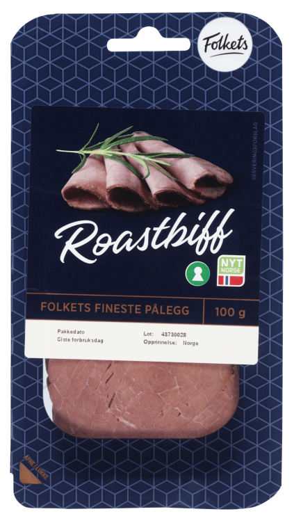 Roastbiff 100g Folkets
