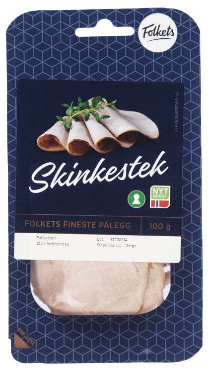 Skinkestek 100g Folkets