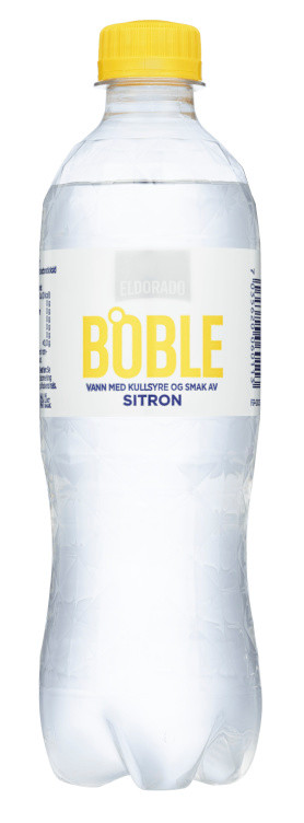 Boble Vann Sitron 0,5l flaske Eldorado