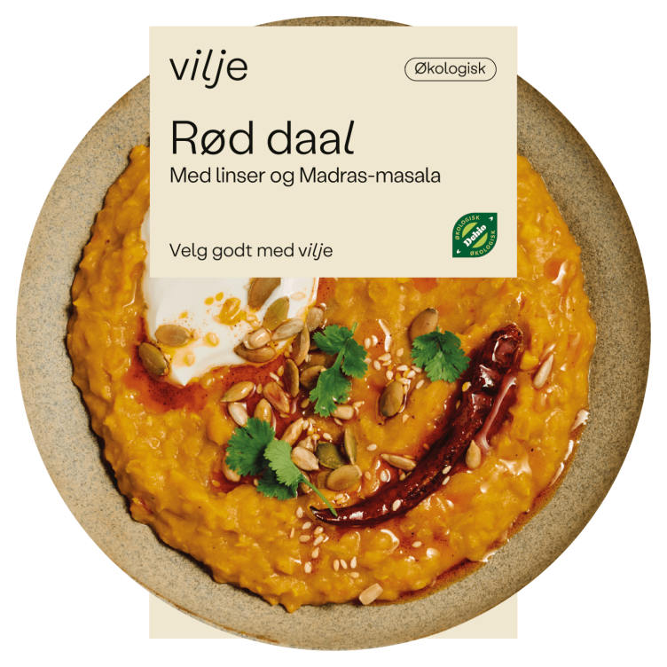 Rød Daal 325g Vilje