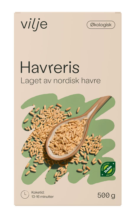 Havreris Økologisk 500g Vilje