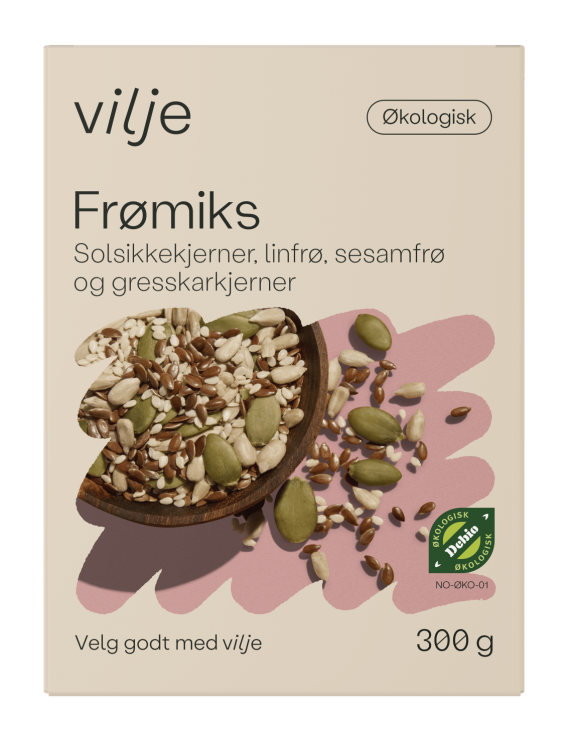 Frømiks Økologisk 300g Vilje