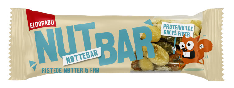 Nøttebar Nøtter&Frø 30g Eldorado