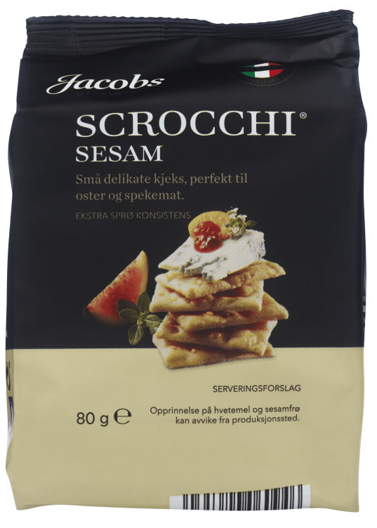 Scrocchi Sesam 80g Jacobs Utvalgte