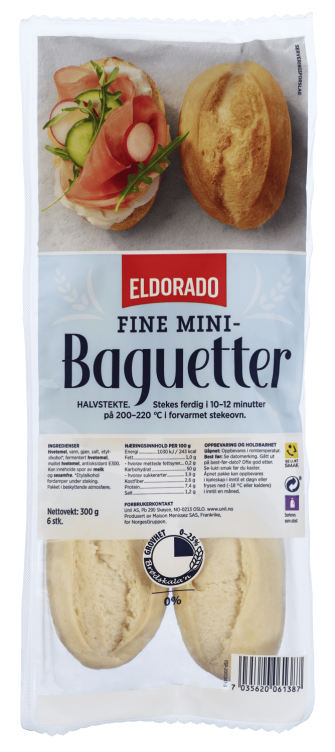 Baguetter Fine 6x50g Eldorado