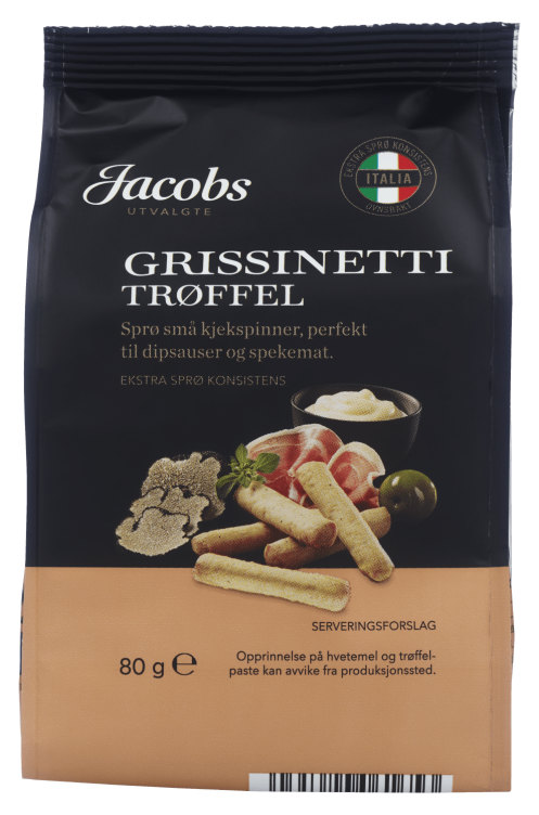 Grissinetti m/Trøffel 80g Jacobs Utvalgte