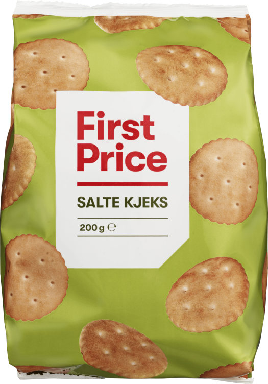 Salt Kjeks 200g First Price