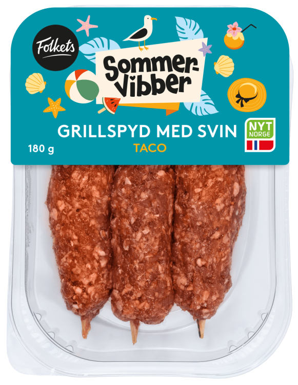 Grillspyd Taco 180g Folkets