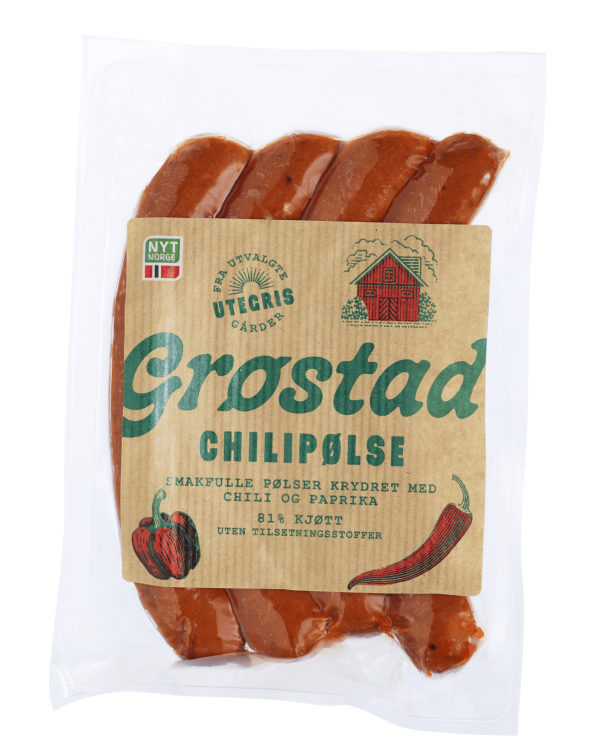 Chilipølse Sous Vide 240g Grøstad