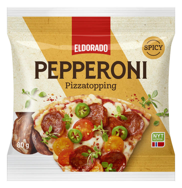 Pizzatopping Pepperoni 80g Eldorado