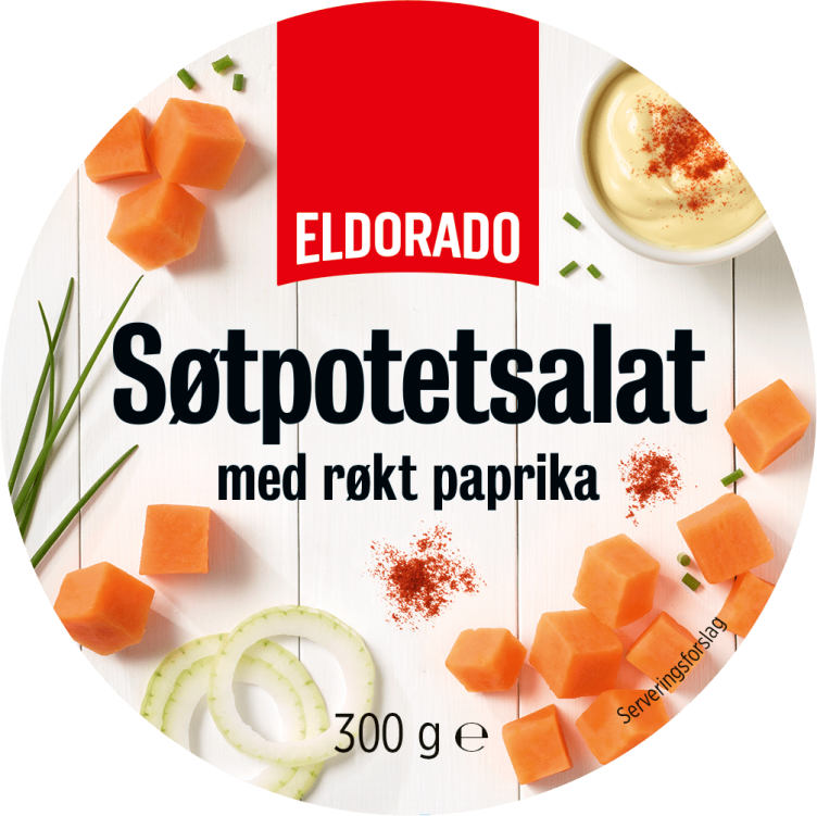 Søtpotetsalat 300g Eldorado