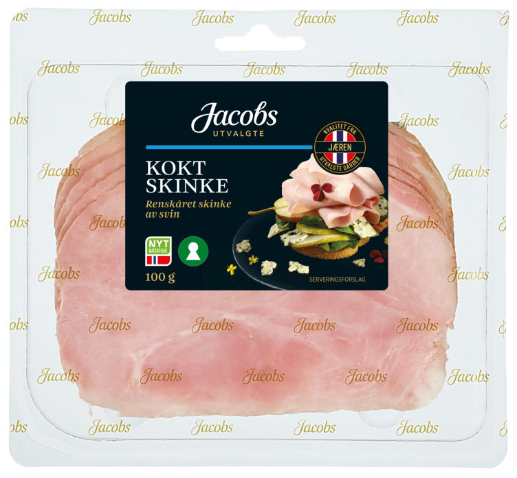 Kokt Skinke 100g Jacobs Utvalgte