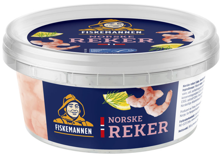 Reker i Lake Msc 365g Fiskemannen