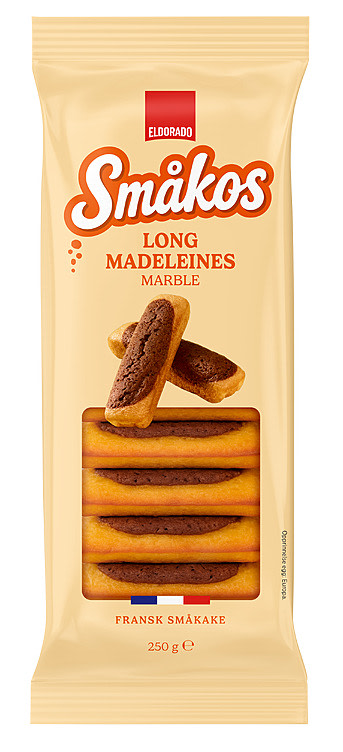 Long Madeleines Marble 250g Eldorado