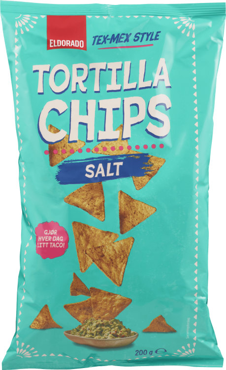 Tortilla Chips Salt 200g Eldorado