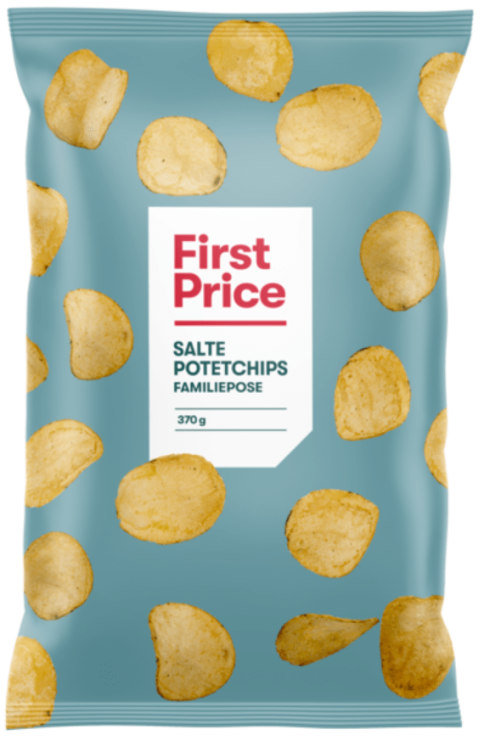 Potetchips Salte 300g First Price