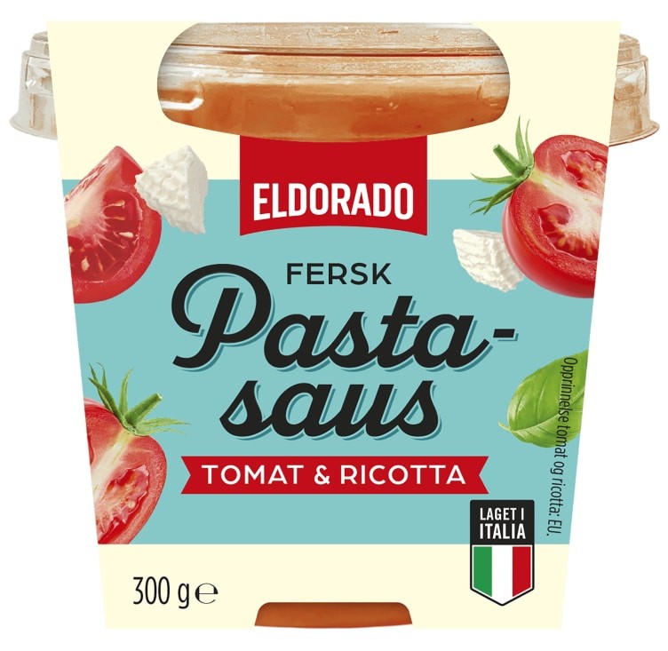Pastasaus Tomat&ricotta 300g Eldorado