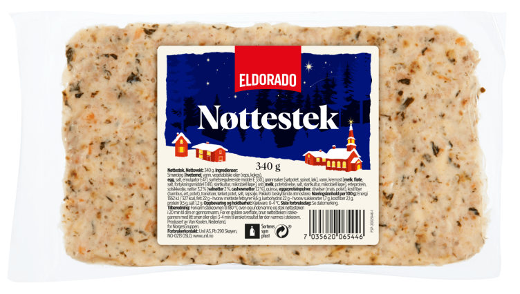 Nøttestek 340g Eldorado