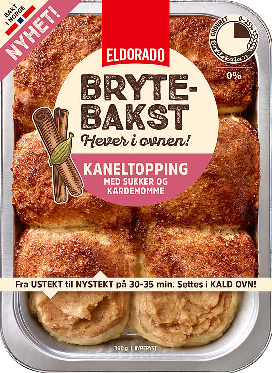 Brytebakst m/kanelsmør 300g Eldorado