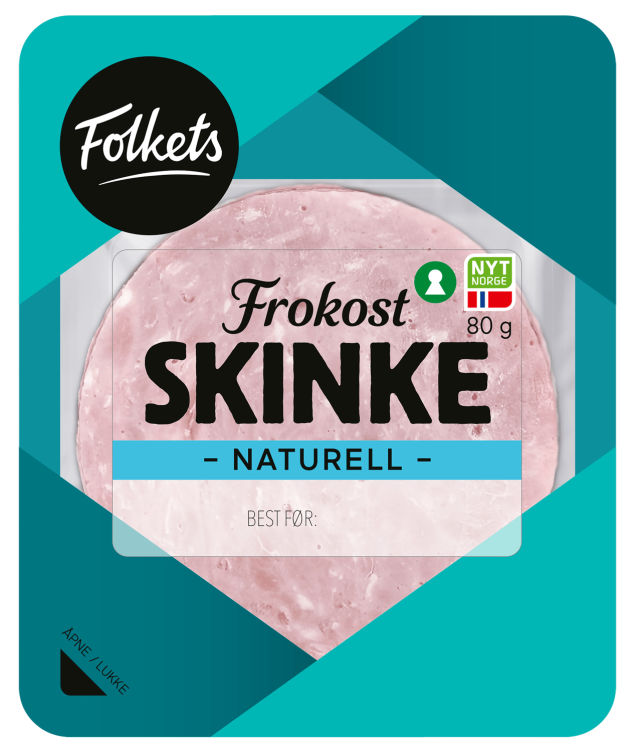Frokostskinke 80g Folkets