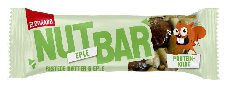 Nutbar Eple 30g Eldorado