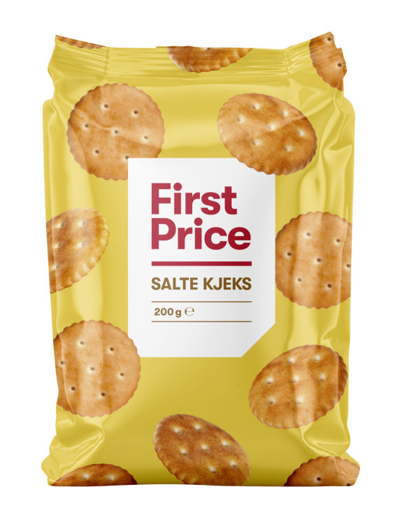 Salt Kjeks 200g First Price