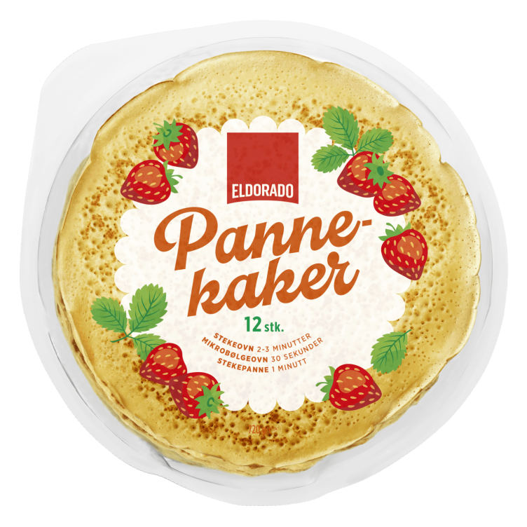 Pannekaker 12pk 720g Eldorado