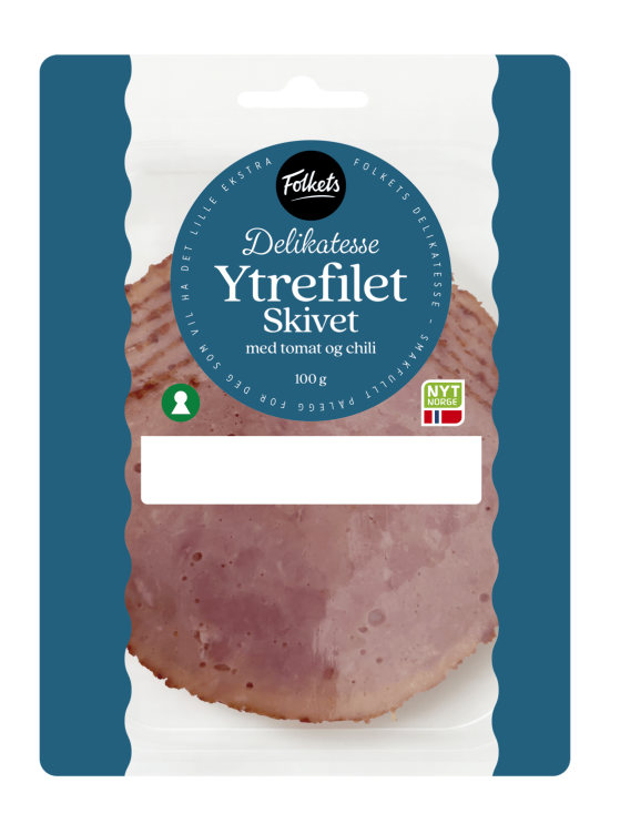 Svin Ytrefilet Tomat&chili 100g Folkets