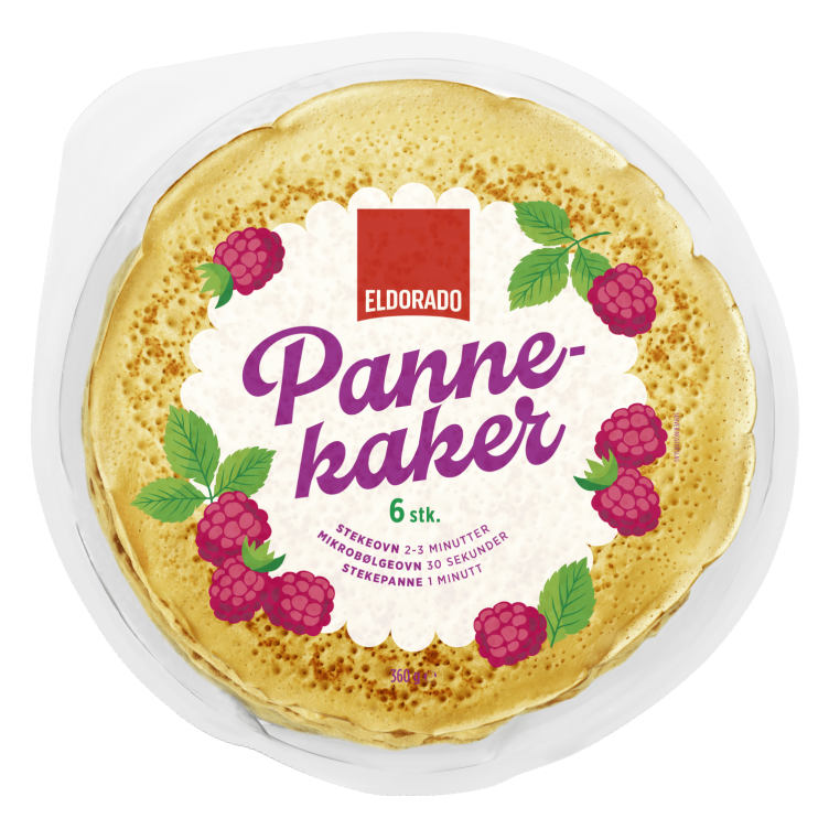 Pannekaker 6pk 360g Eldorado