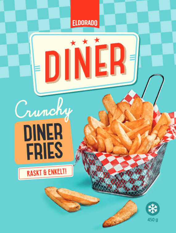 Diner Fries 450g Eldorado