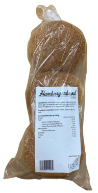 Hamburgerbrød 6stk Idea