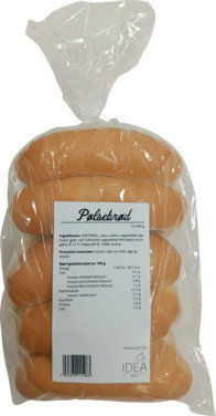 Pølsebrød 10stk Idea