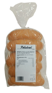 Pølsebrød 10stk Idea