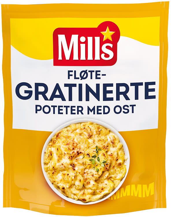 Gratinerte Poteter m/Ost 113g Mills