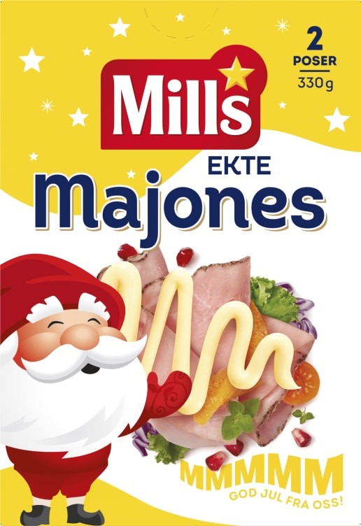 Majones Ekte 2pk 330g Mills
