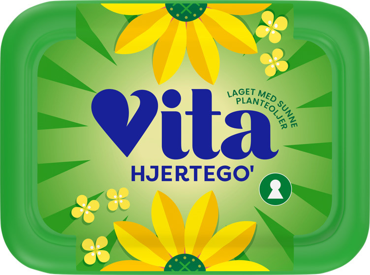 Vita Hjertego Myk Plantemargarin 370g