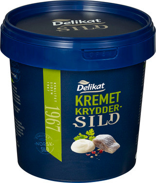 Delikat Kremet Kryddersild 1,2kg
