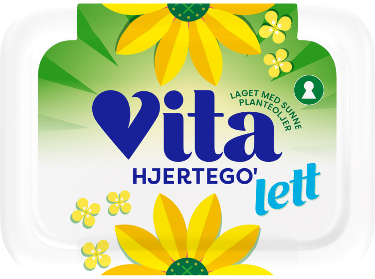 Vita Hjertego Lettmargarin 370g