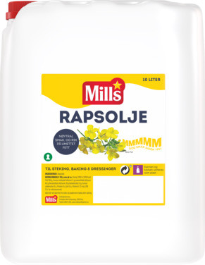 Mills Rapsolje 10l