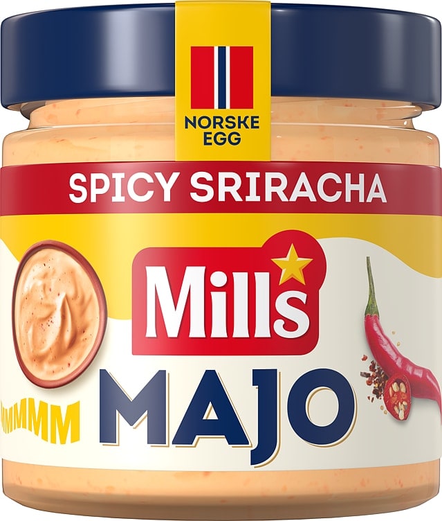 Majo Sriracha 165g Mills