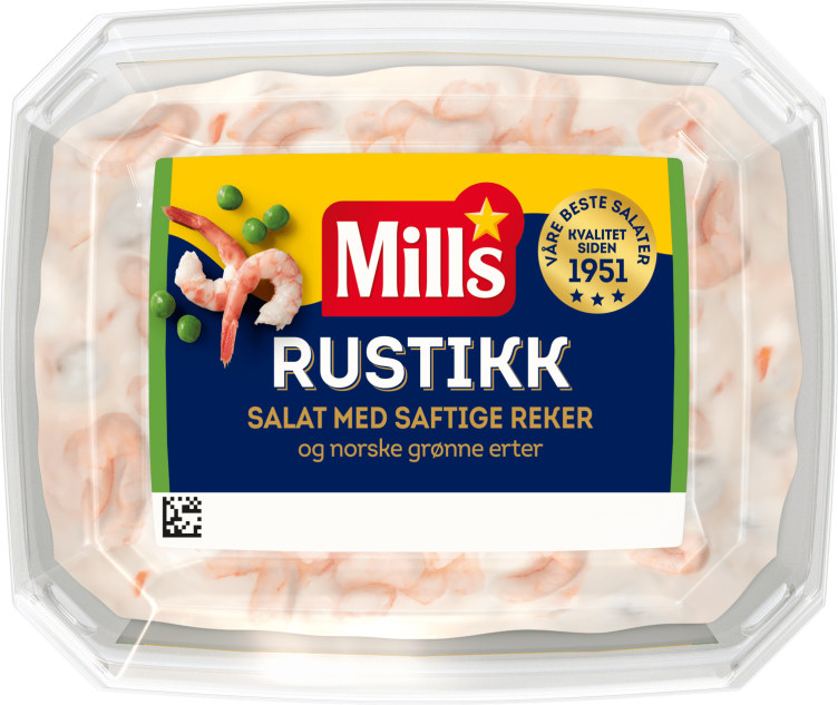 Rustikk Rekesalat 200g Mills