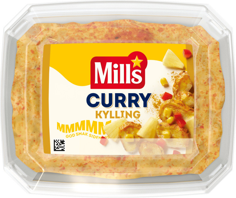 Curry Kyllingsalat 200g Mills