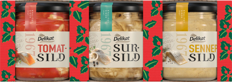 Julesild 3x240g Delikat