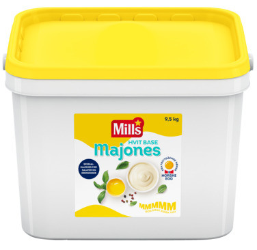 Mills Hvit Basemajones 9,5kg