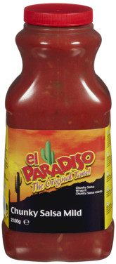 Salsa Chunky Mild 2l El Paradiso