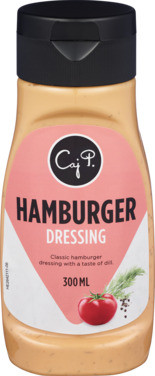 Caj P. Hamburger Dressing 300ml