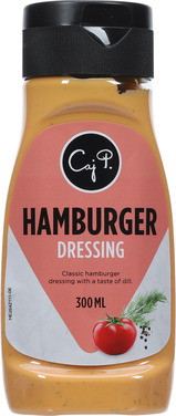 Caj P. Hamburger Dressing 300ml