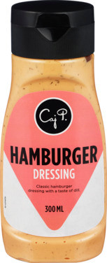 Caj P. Hamburger Dressing 300ml